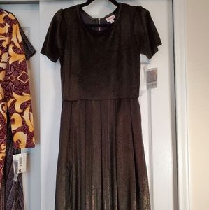 Black Velvet Amelia Dress Elegant